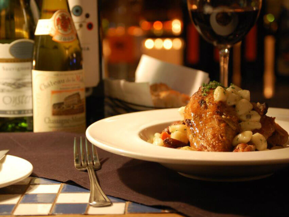 Wine dinner at The Grape on Lower Greenville in Dallas