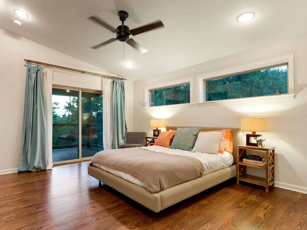 East Austin house home 1131 Poquito Street 78702 bedroom master