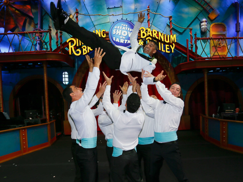 Ringling Bros. wedding, Mustafa Danguir, July 2016