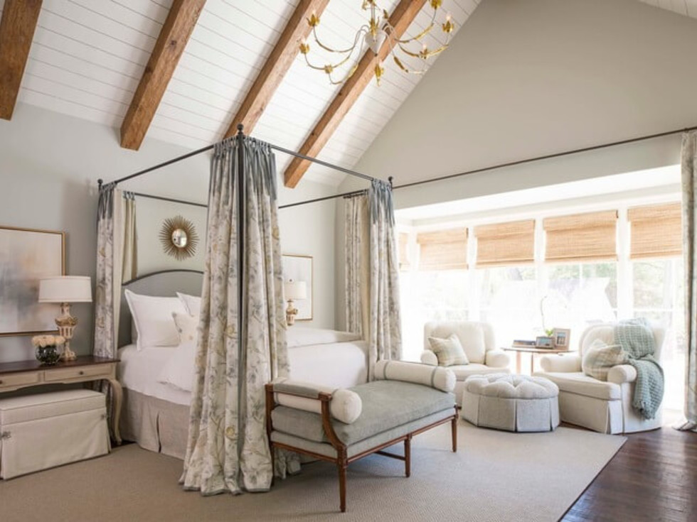 Houzz Dallas house home Alexander Drive stress-free style master bedroom