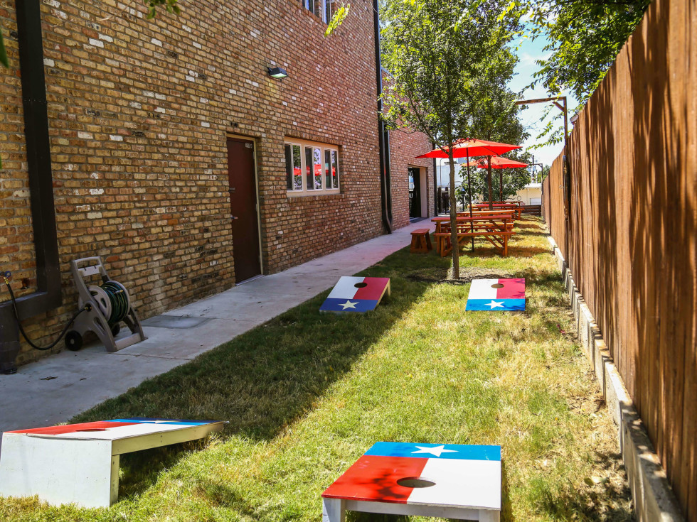 Revelry Kitchen + Bar side yard games