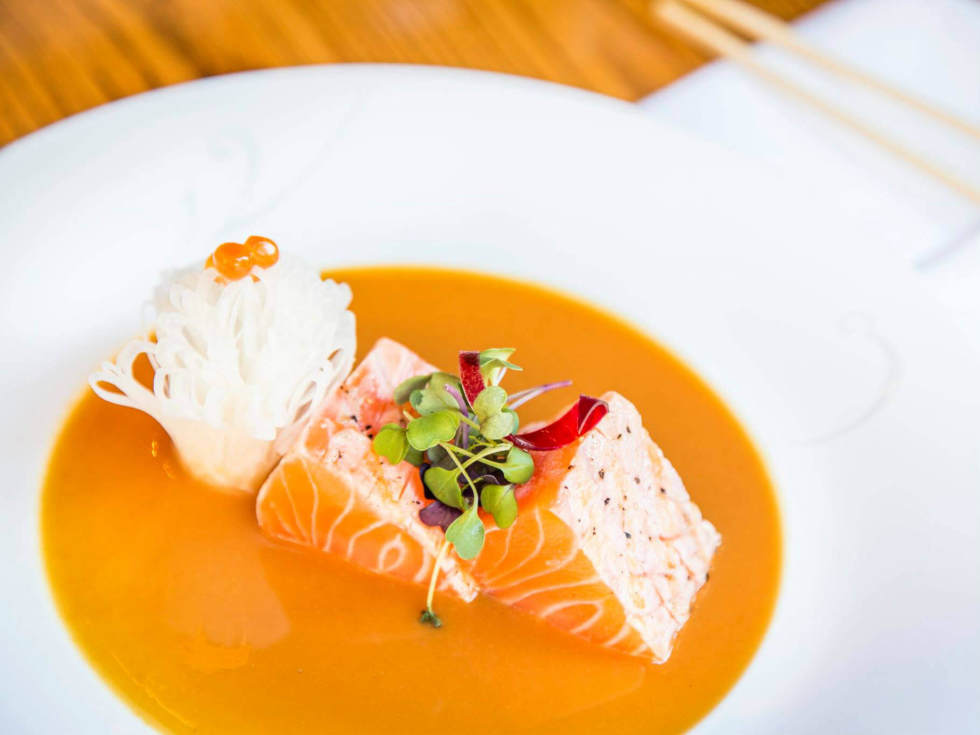 Sushi at Nobu restaurant in Dallas
