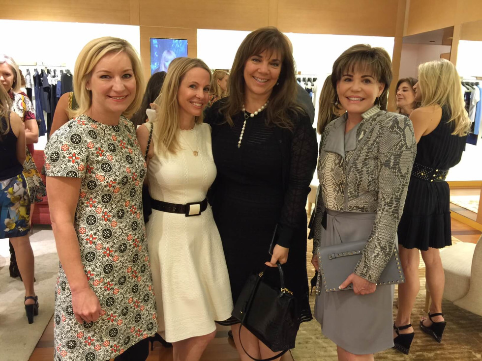 Vogue, Louis Vuitton lunch, 9/26 Emily Paull, Raquel Segal, Terri Havens, Hallie Vandiver