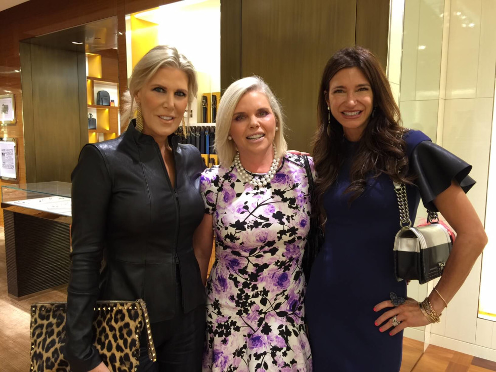 Vogue, Louis Vuitton lunch, 9/26 Courtney Hobson, Valerie Fuller, Melissa Mithoff