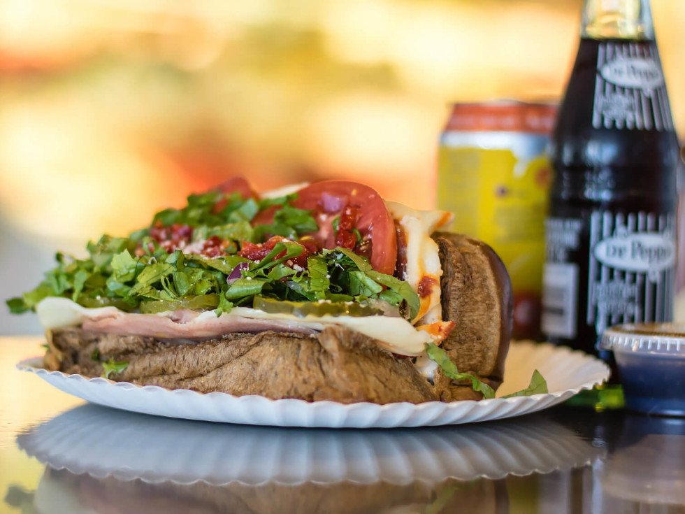 Italian Stallion sub sandwich at jimmy's Food Store in Dallas
