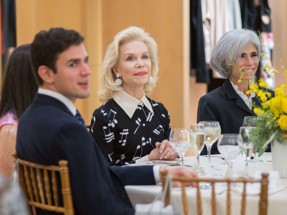 Mercury luncheon, 9/16, Roberto Weeden-Sanz, Lynn Wyatt, Judy