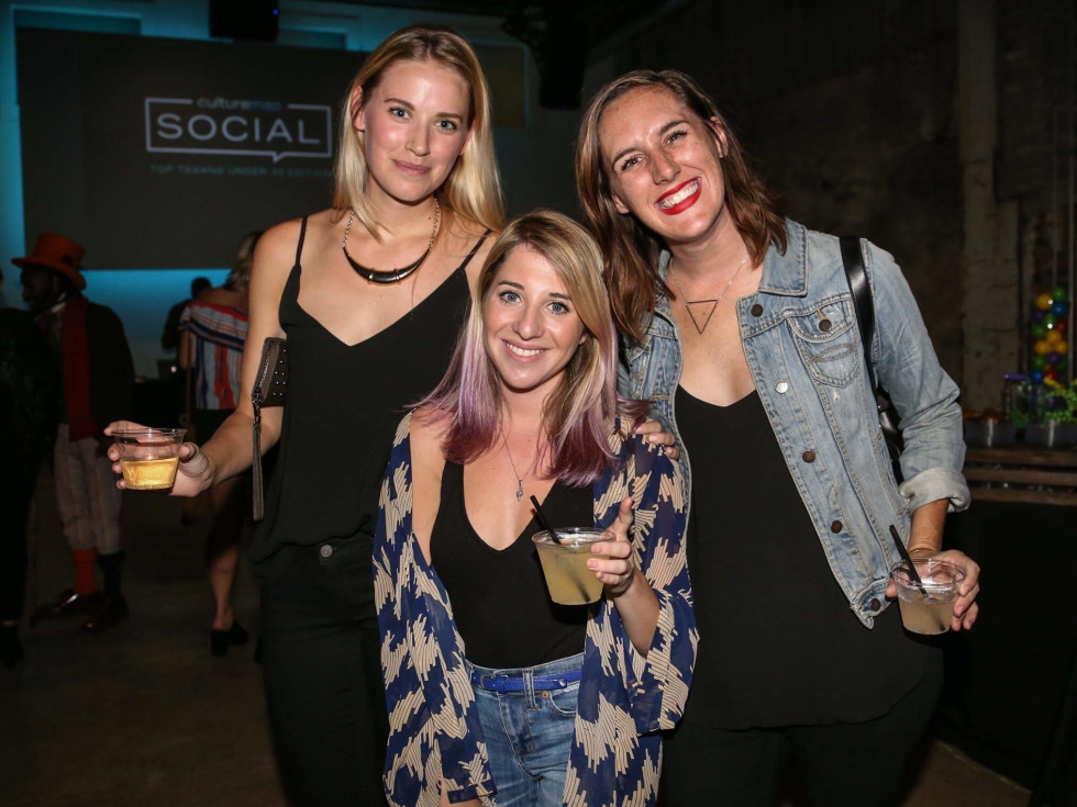 CultureMap Social Top Texans Under 30 Sarah O'Brien Katy Stover Melissa Grady