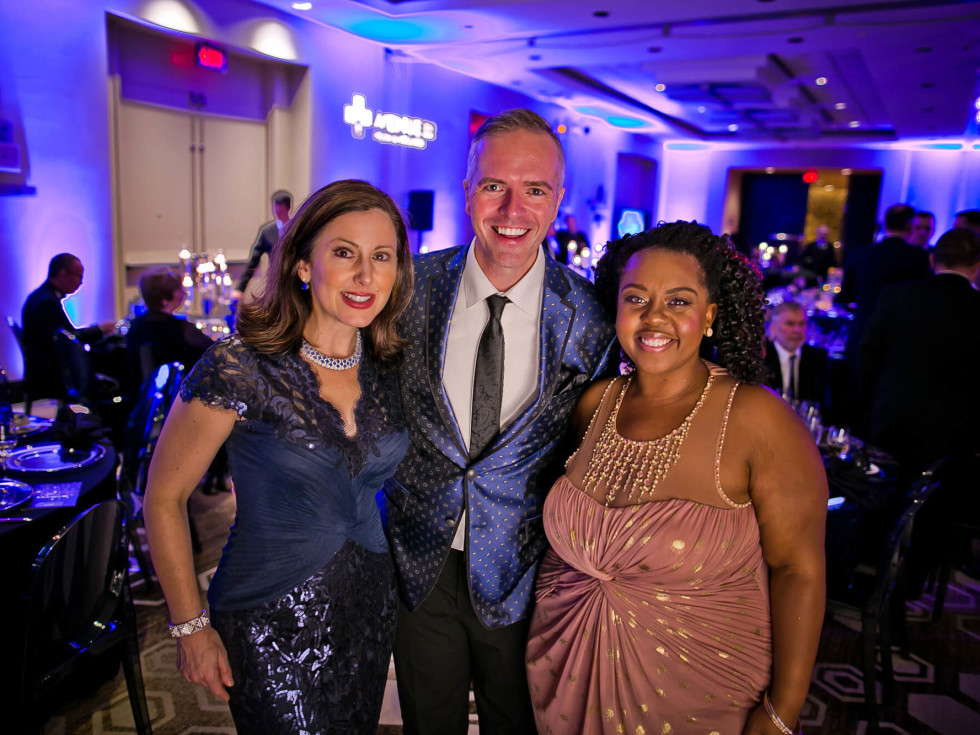 Houston, Sing for Hope gala, Nov. 2016, Camille Zamora, Paul Pettie, Ashley Turner