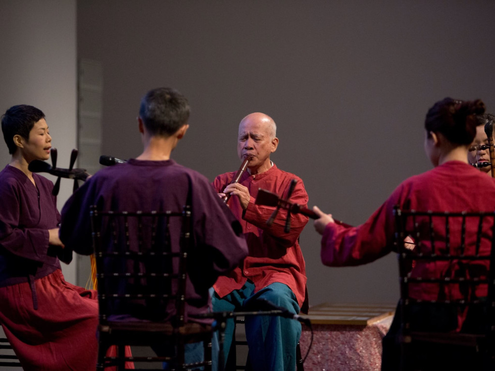 MFAH Emperors Treasures dinner, performers