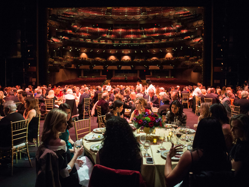 Houston, Houston Ballet Jubilee of Dance, Dec 2016, view of the stage