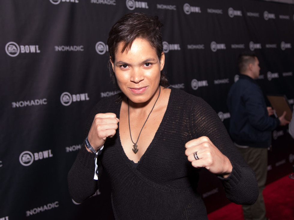 Houston, EA Sports Bowl at Club Nomadic, Jan 2016, Amanda Nunes