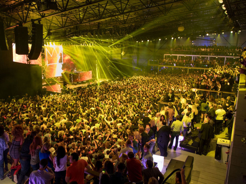 Houston, EA Sports Bowl at Club Nomadic, Jan 2016, the crowd