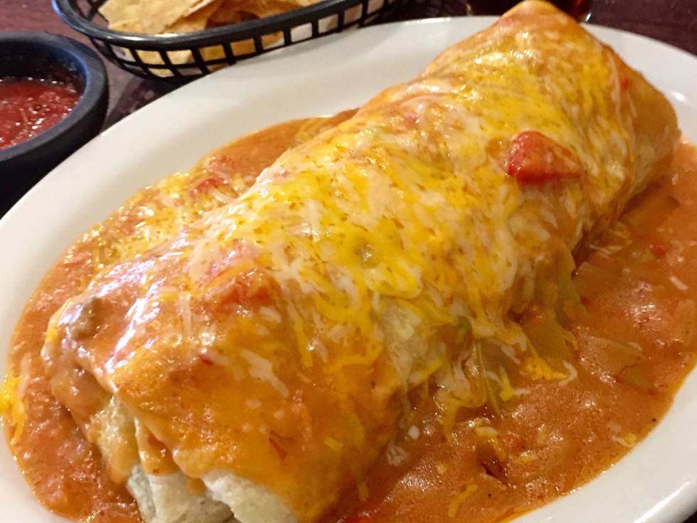 Generic shot of burrito