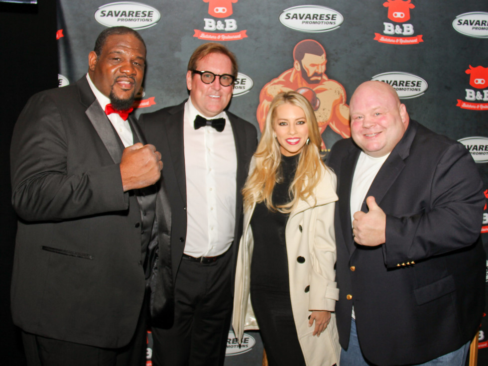 Houston, Black Tie Boxing Benefiting Lone Survivor Foundation, Feb 2017, Riddick Bowe, Sean Finn, Lindsay McCormick, Eric “Butterbean” Esch