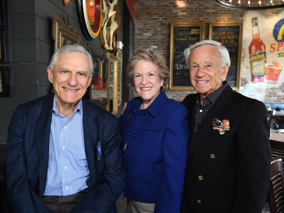 Roy Murray, Joyce Nimetz, Gary Nimetz Blue Plate Special kickoff
