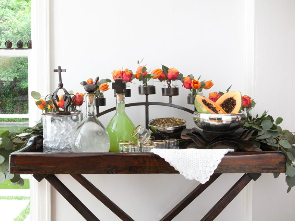 Jan Barboglio vignette with candelabra