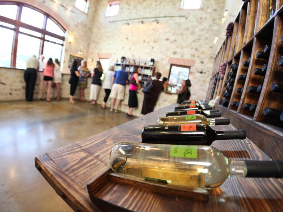 Duchman Family Winery tasting room