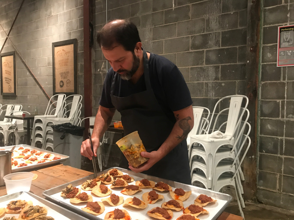 Big Pop-Up Enrique Olvera plating