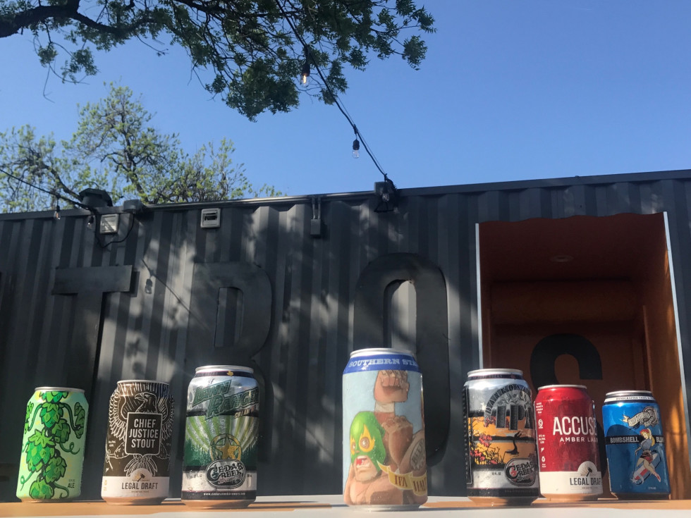 Retrospect Coffee Bar beer selection