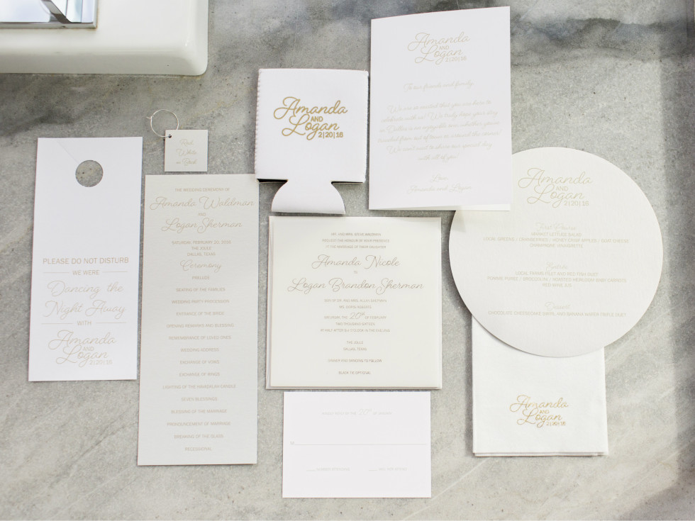 Jessica and Logan Sherman, Real Weddings feature