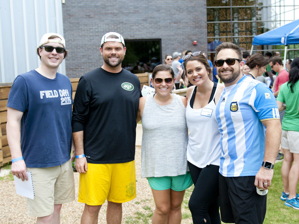Team “Wines A Lot” - Cameron Charbonnet, Zach Truty, Lydia Snyder, Laura Ann Pierce and Justin Pierce