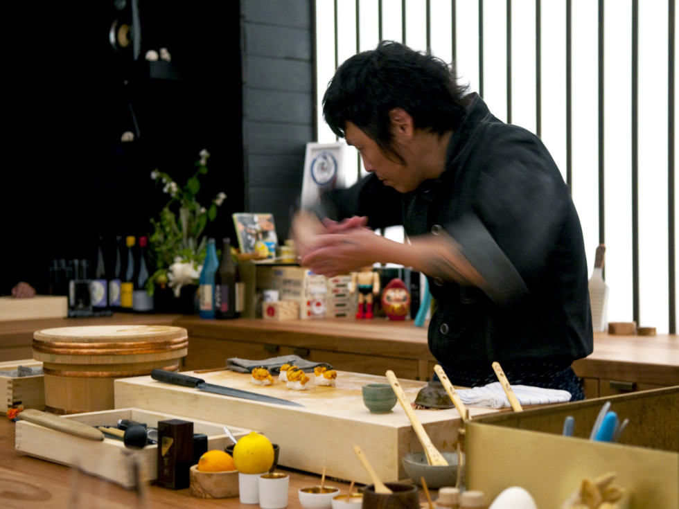 Otoko chef Yoshi Okai
