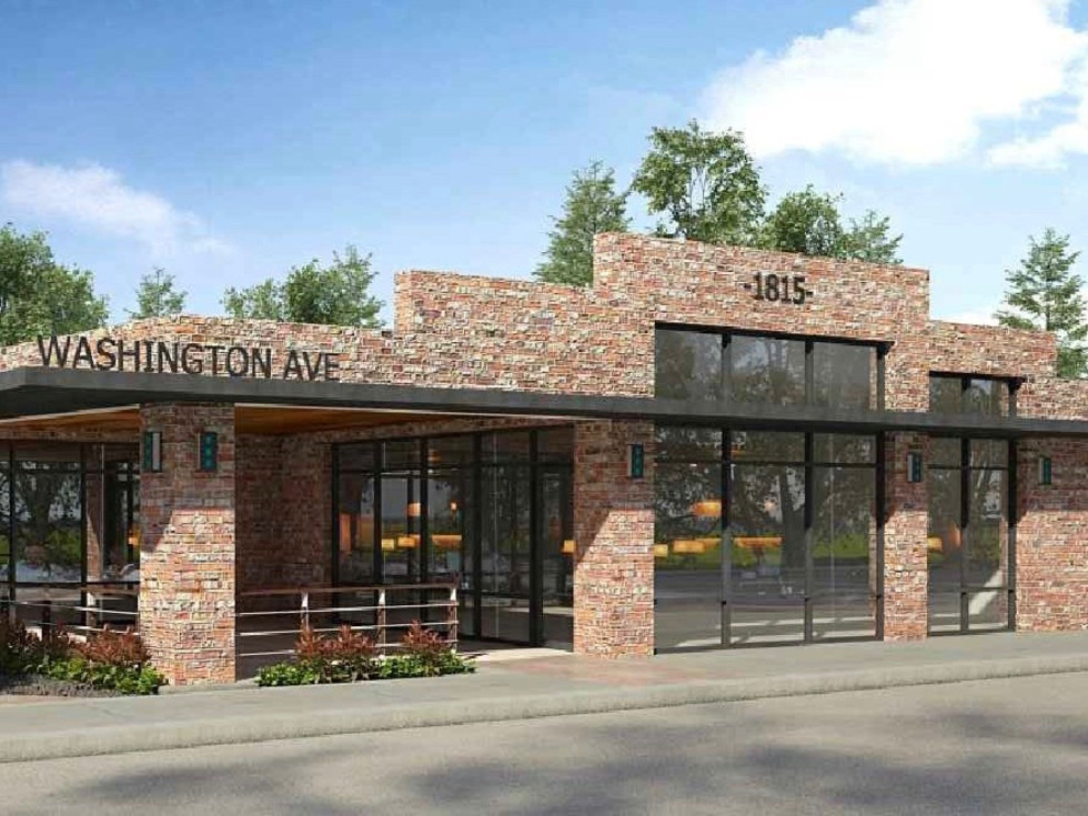 Gus's fried chicken 1815 Washington rendering