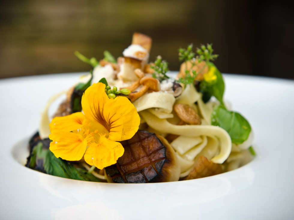 Seafood pasta from Proof + Pantry