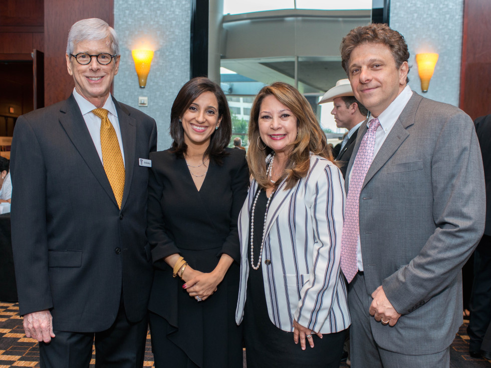 Crime Stoppers luncheon, 6/16 006, Don DeGabrielle, Rania Mankarious, Yvette Webb, Ramy Mankarious.