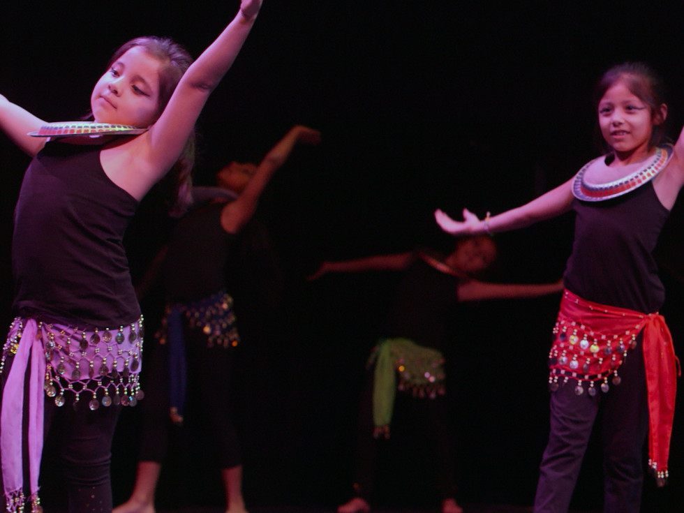 KLRU PBS Arts in Context Dance Another World students Egyptian dance