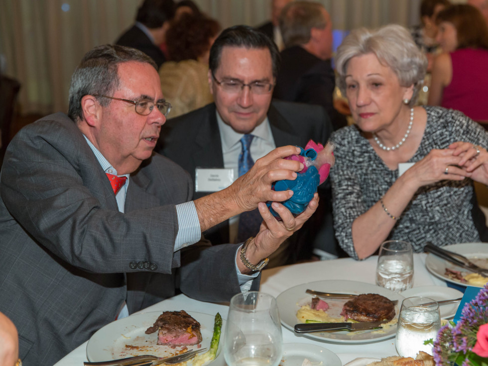 Houston Methodist Leading Hearts, April 2016, Dr. Miguel Quinones, Denis DeBakey, Anita Gotto