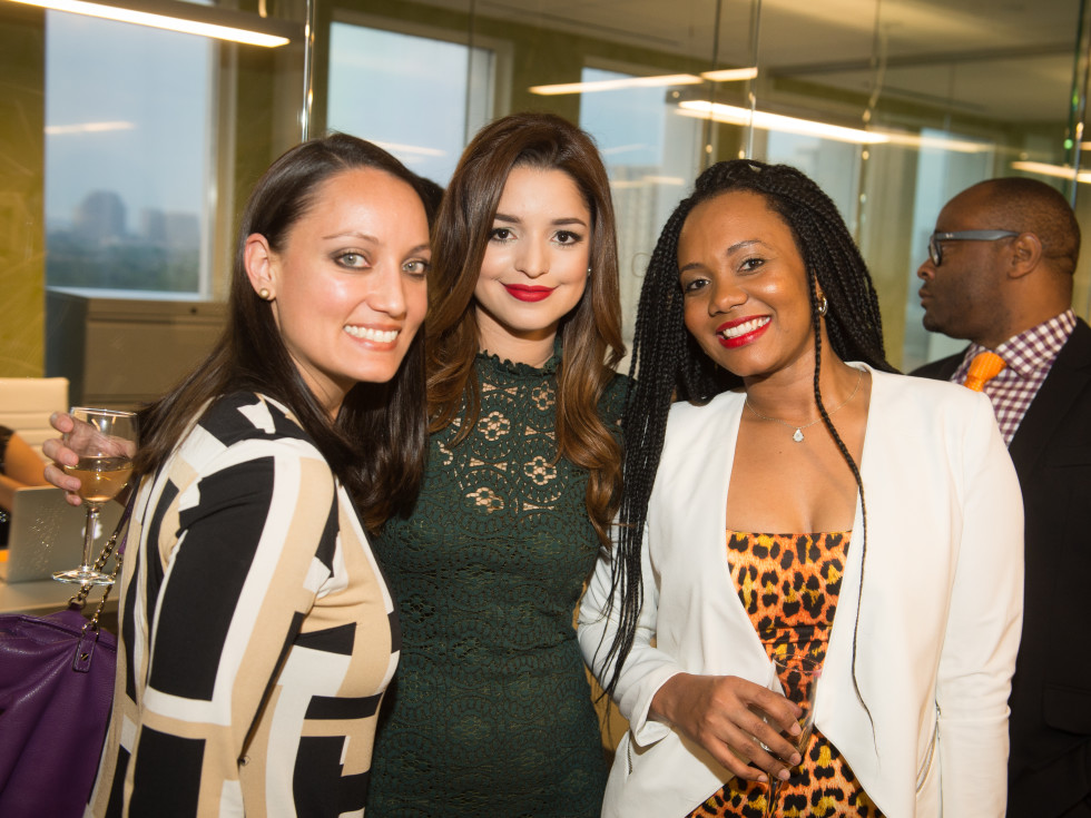 Carnan Properties Opening, April 2016, Consuelo Inestrosa, Vanessa Hughes, Jessica Obaseki