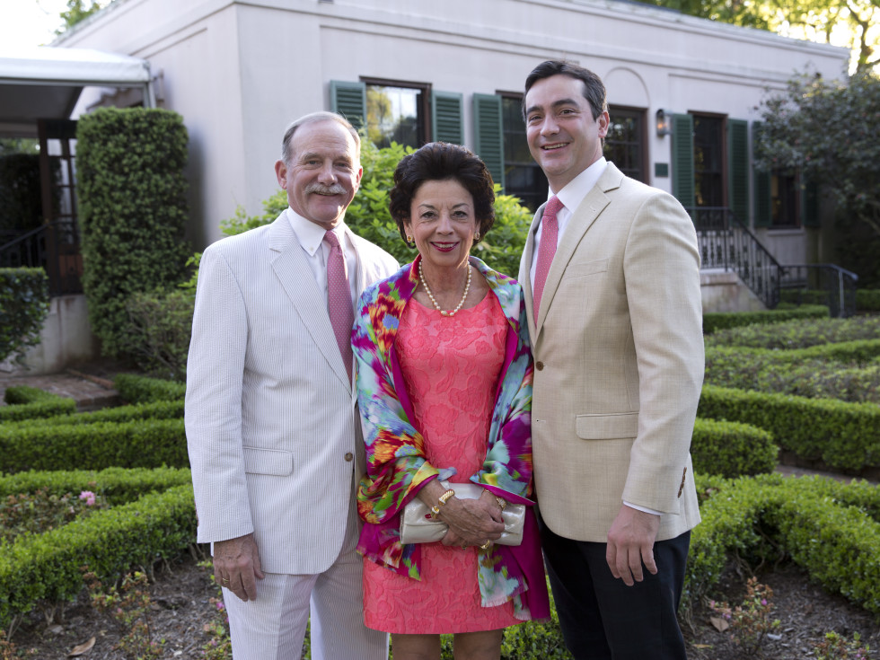 Bayou Bend Garden Party, April 2016, Marty Goossen, Kathy Goossen, Jay Goossen