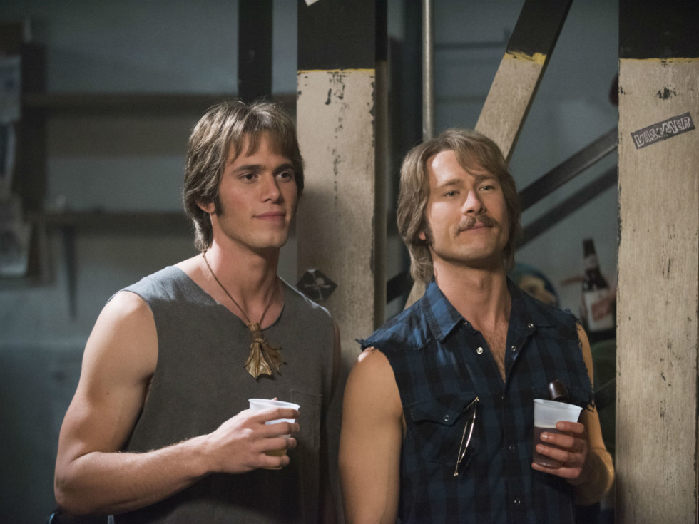 Blake Jenner and Glen Powell in Everybody Wants Some!!