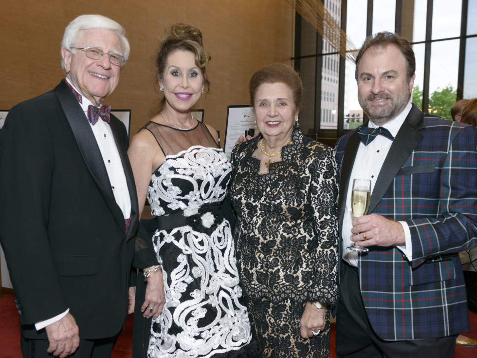 Symphony Wine Dinner, April 2016, Jim Shaffer, Jill Kirk, Helen Shaffer, Ray Kirk