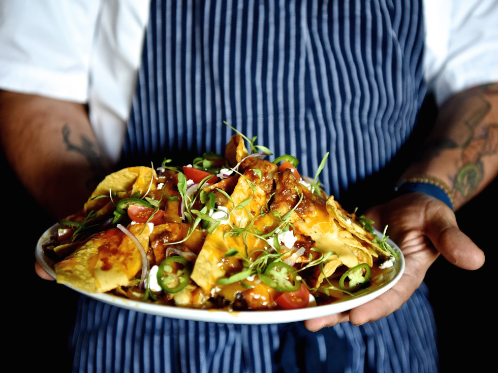 Houston, Killens Steakhouse, April 2016, nachos