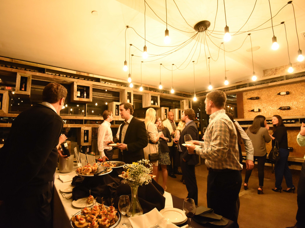 Black & White party, March 2016, the Gray Bar