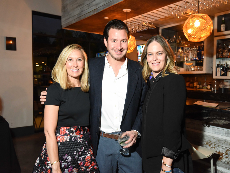 Black & White party, March 2016, Lexie Boudreaux, Matt LeBlanc, Lucia Clark