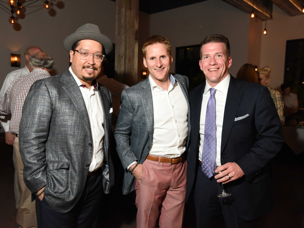 Black & White party, March 2016,Gabriel de Lu, Christian Boeh, Devin Greer