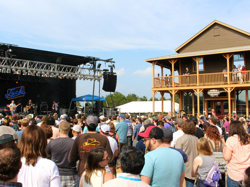 Luck Reunion 2016 Texas stage