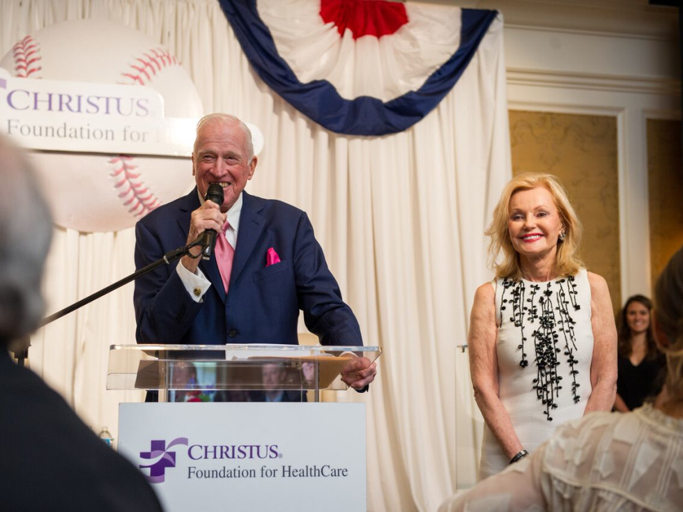 Christus Foundation Luncheon, March 2016, Dan Breen, Pat Breen