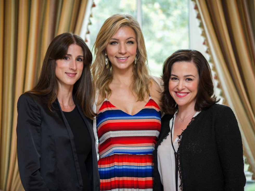 Christus Foundation Luncheon, March 2016, Emily Macey, Megan Hotze, Caroline Helander