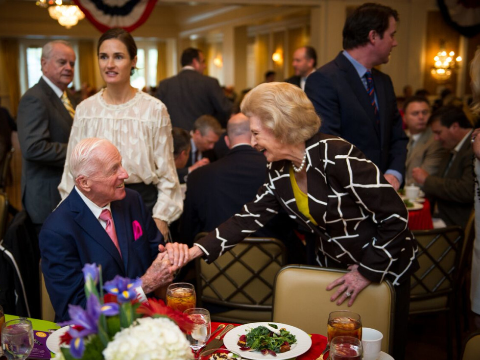 Christus Foundation Luncheon, march 2016, Dan Breen, Raye White
