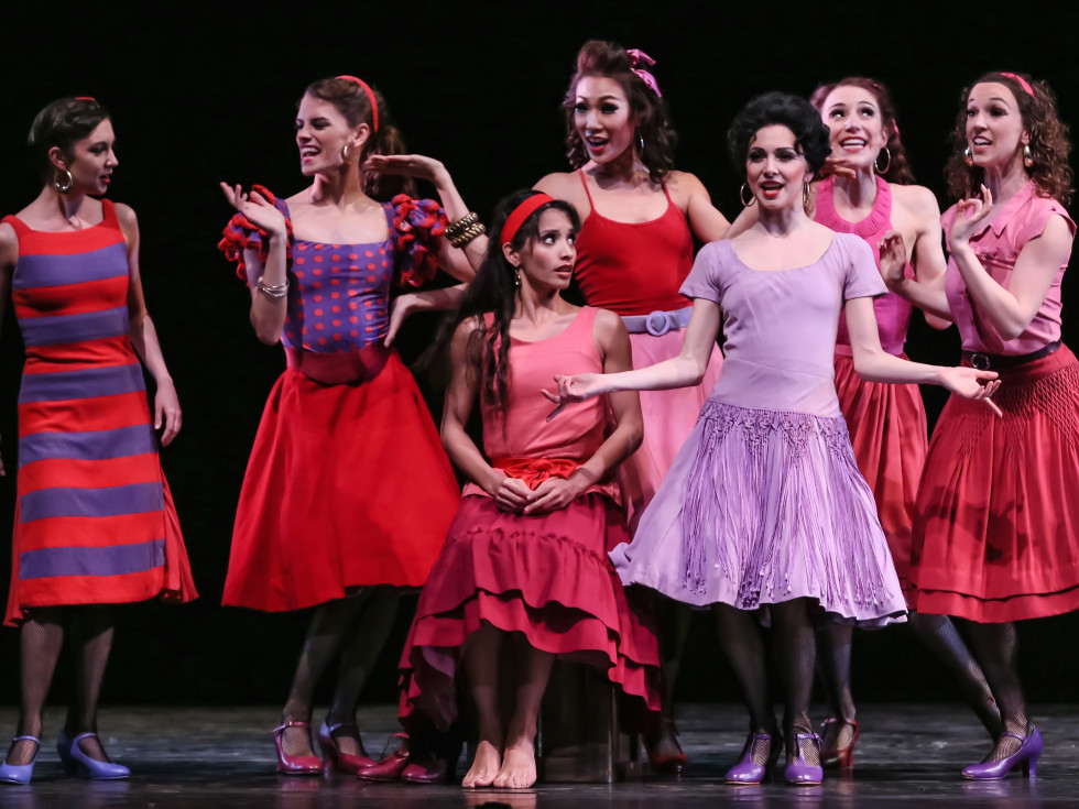 Houston Ballet West Side Story Suite, artists of the Houston Ballet