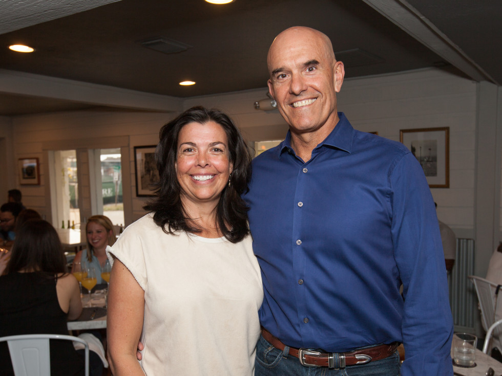 Durham House brunch, March 2016, Kimber Jonston, Michael Jonston