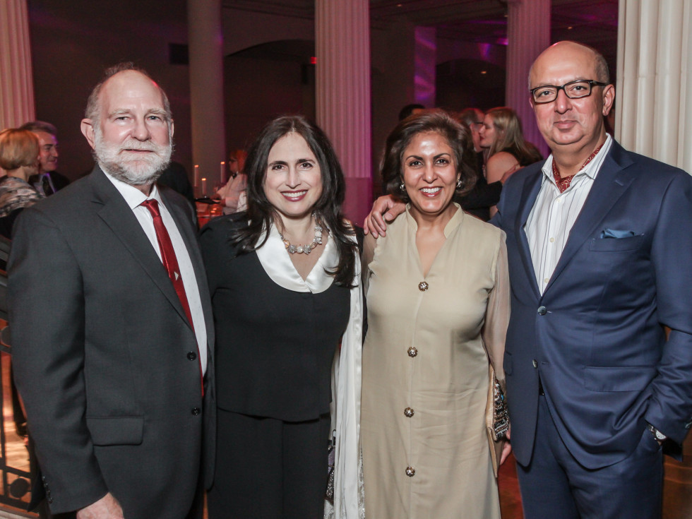 John Eldridge, Annette Eldridge, Dvika Ramchandani, Mahesh Ramchandani at Club da Camera