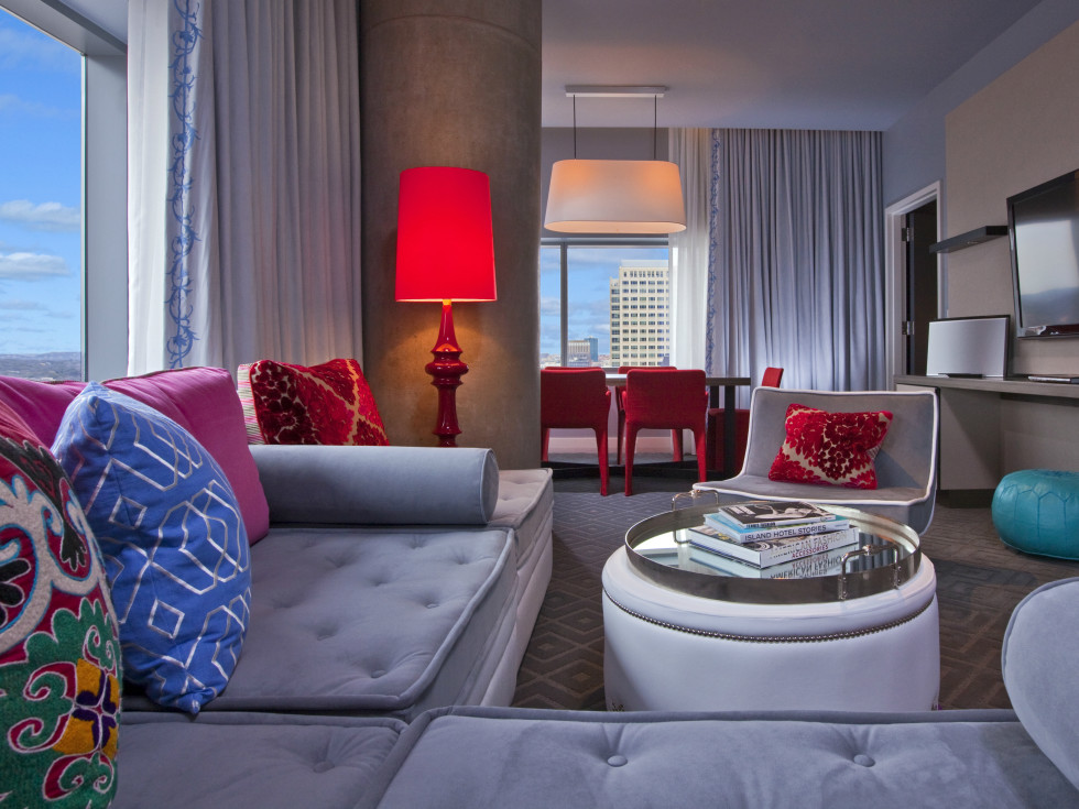 W Austin hotel room
