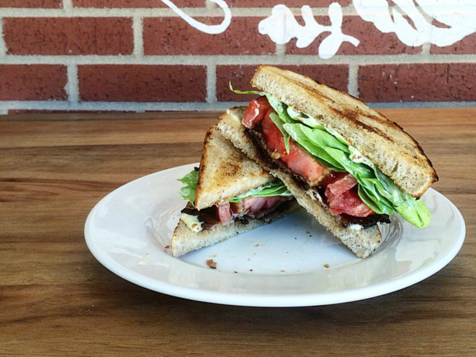 Dai Due lunch BLT sandwhich