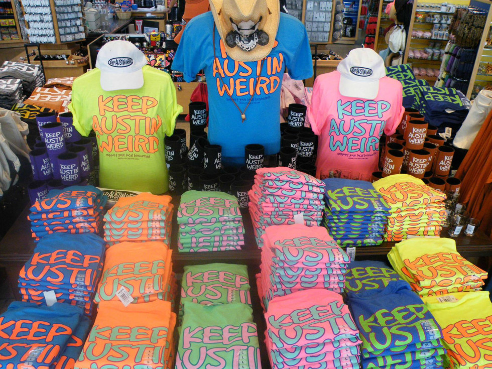 Keep Austin Weird shirt Stars of Austin store Austin-Bergstrom International Airport ABIA