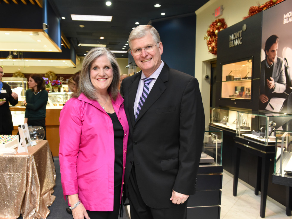 News, Zadoks Holiday Party, Dec. 2015, Gina and Greg Winslow